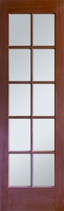 mahogany interior glass doors in 8-0