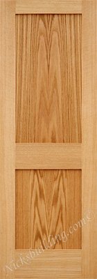 Oak Shaker Doors 2 Panels